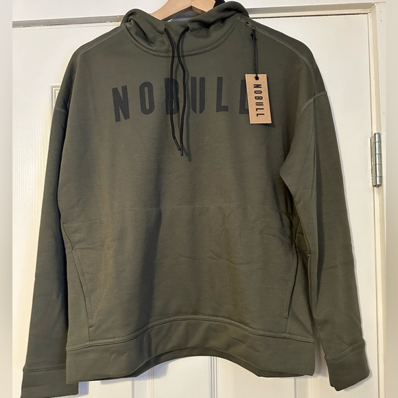 NWT NO BULL women’s army green hoodie-small - Picture 2 of 5